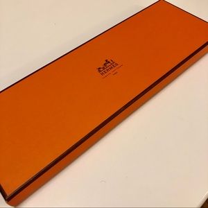100% Authentic Hermes Tie or Scarf Box